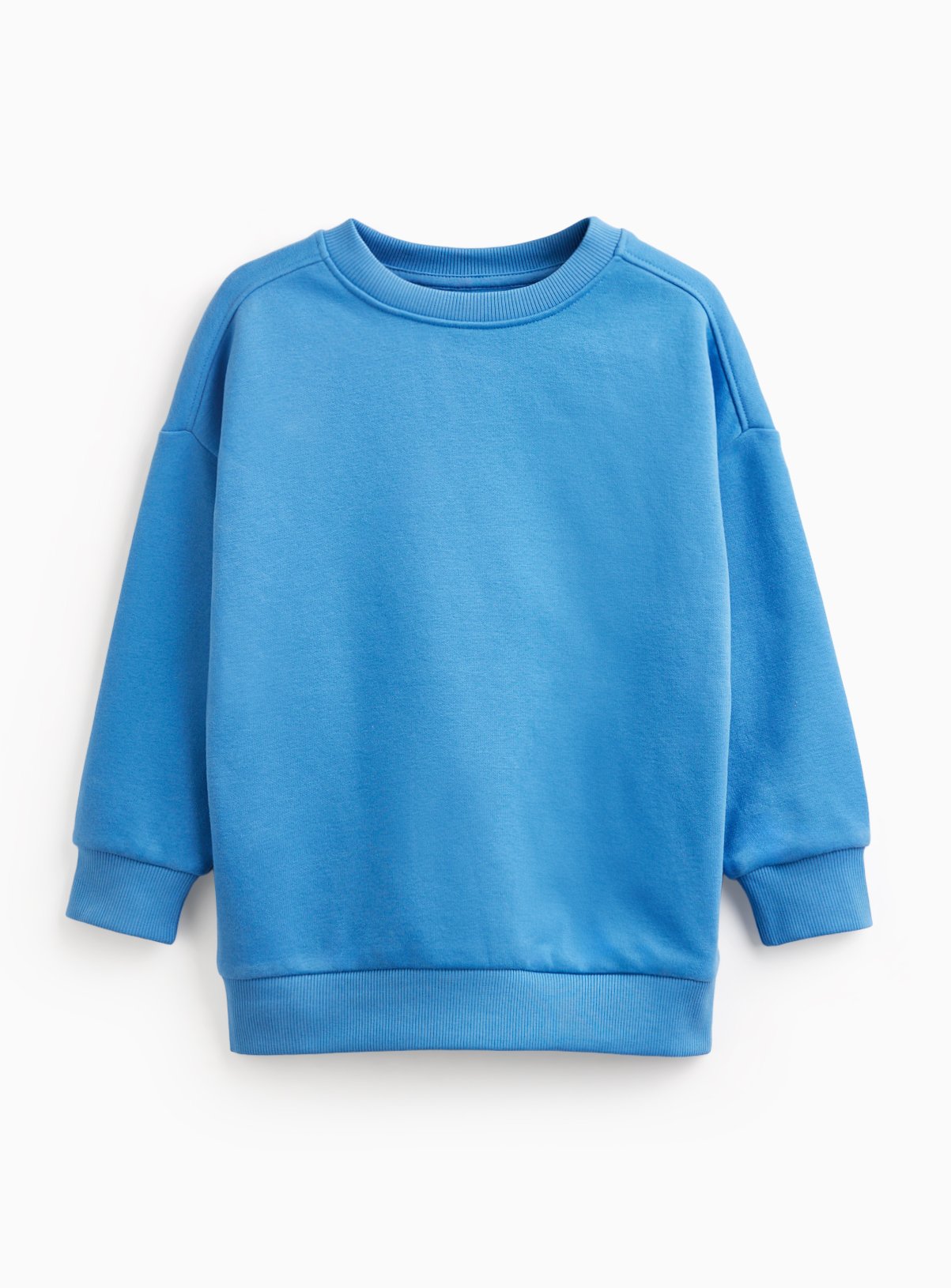 Bright Blue Crew Neck Sweatshirt 11 years - Image 1 thumbnail
